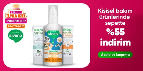 Kişisel bakım ürünlerinde  sepette %55 indirim