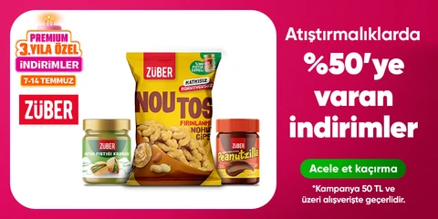 Atıştırmalıklarda  %50’ye varan indirimler