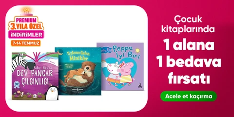 Çocuk kitaplarında 1 alana 1 bedava fırsatı