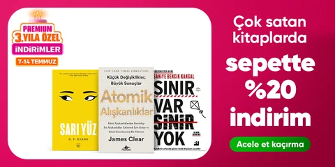 Çok satan kitaplarda  sepette %20 indirim