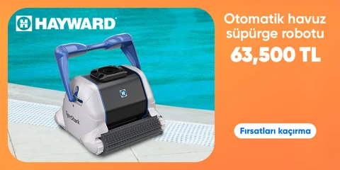 Hayward Tigershark Otomatik Havuz Süpürge Robotu-Robotic Pool Cleaner Tigershark 63,500 TL