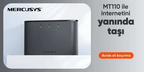 Mercusys MT110 ile İnternetinizi Yanınızda Taşıyın!