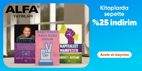 Kitaplarda  sepette %25 indirim
