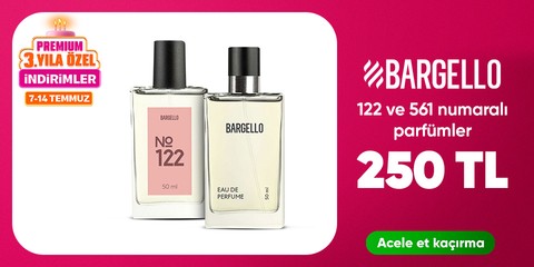 122 ve 561 numaralı parfümlerde 250 TL indirim