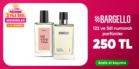 122 ve 561 numaralı parfümlerde 250 TL indirim