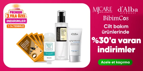 CİLT  bakım ürünlerinde  %30'a varan indirimler