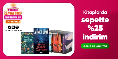Kitaplarda  sepette %25 indirim