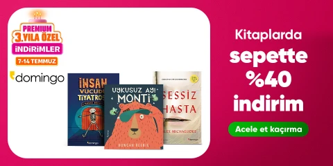Kitaplarda  sepette %40 indirim