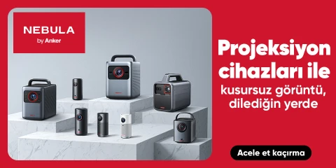 Anker Nebula Projeksiyon Cihazları ile Kusursuz Görüntü, Dilediğin Yerde!