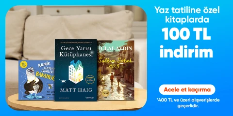 Yaz tatiline özel  kitaplarda 100 TL indirim
