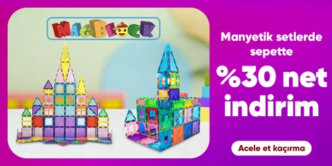 Magblock Manyetik Setlerde Sepette Net %30 İndirim