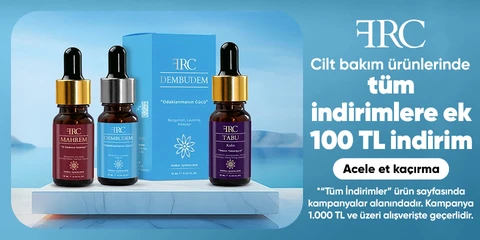 Cilt bakım ürünlerinde  tüm indirimlere ek  1.000 TL'ye 100 TL indirim