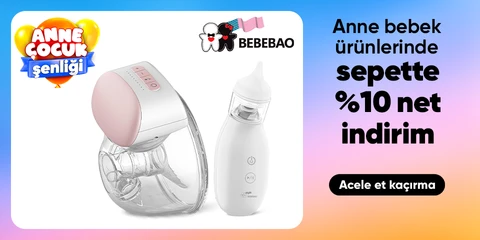 Bebebao Anne Bebek Ürünlerinde Sepette Net %10 İndirim