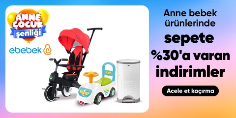 ebebek Mağazasında Sepette %30 'a Varan İndirimler