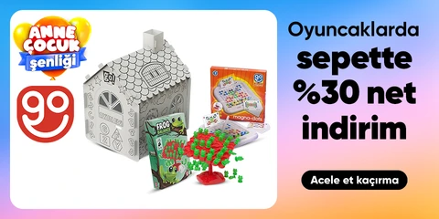Go Toys Markalı Oyuncaklarda Sepette Net %30 İndirim!