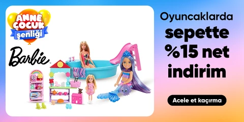 Seçili Barbie Markalı Oyuncaklarda Sepette Net %15 İndirim
