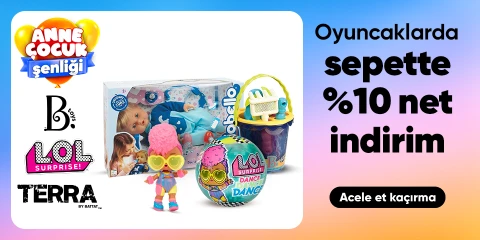 L.O.L, B.Toys, Terra Markalı Oyuncaklarda Sepette Net %15 İndirim