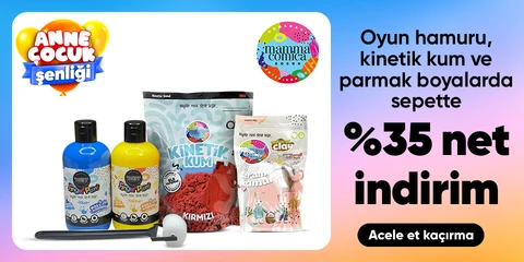 Mammacomica Dough Oyun Hamuru, Kinetik Kum ve Parmak Boyalarda Sepette %35 İndirim!