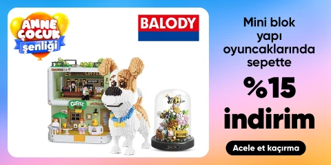 Balody Mini Blok Yapı Oyuncaklarında Sepette Net %20 İndirim