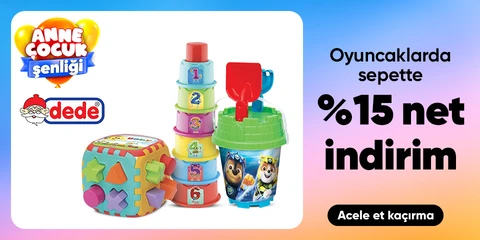 Dede & Art Craft Markalı Oyuncaklarda Sepette Net %15 İndirim
