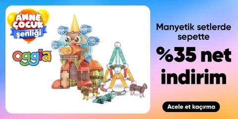 Oggia Markalı Manyetik Setlerde Sepette Net %35 İndirim