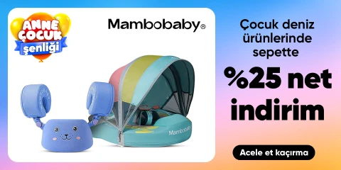 Mambobaby ve Schulzz Çocuk Deniz Ürünlerinde Sepette Net %25 İndirim