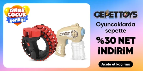 Gepettoys Uzaktan Kumandalı Arabalarda Sepette Net %30 İndirim
