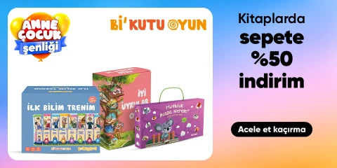 Kitaplarda sepete %50 indirim 