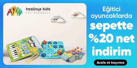 Hestinya Toys Eğitici Oyuncaklarda Sepette Net %20 İndirim
