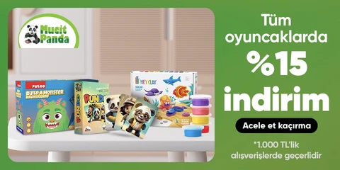 Mucit Panda Mağazasında Tüm Oyuncaklarda 1000 TL'ye 250 TL İndirim