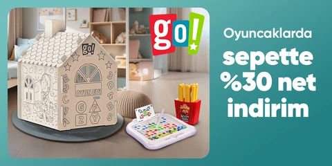 Go Toys Markalı Oyuncaklarda Sepette Net %30 İndirim!