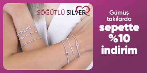 Söğütlü Silver Gümüş Takılarda Sepette %10 İndirim