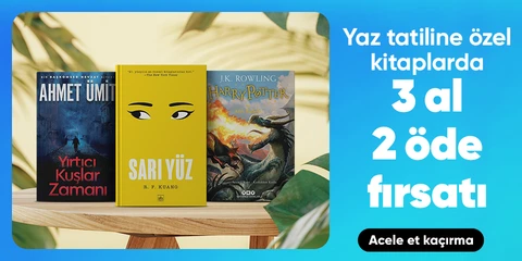 Yaz tatiline özel kitaplarda  3 al 2 öde fırsatı