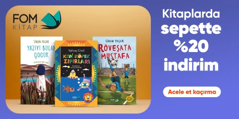Kitaplarda  sepette %20 indirim