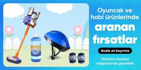 Haftanın Fırsatları Mağazasında Oyuncak ve Hobi Ürünlerinde Süper Fiyatlar