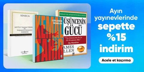 Ayın yayınevlerinde  sepette %15 indirim