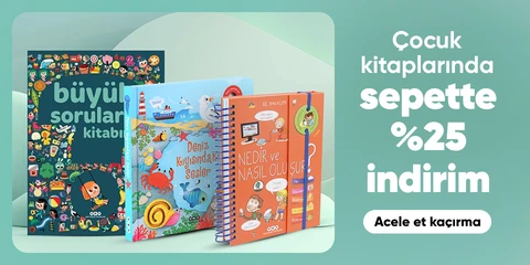 Çocuk kitaplarında  sepette %25 indirim