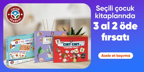 Seçili çocuk kitaplarında  3 al 2 öde fırsatı