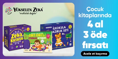 Çocuk kitaplarında   4 al 3 öde fırsatı