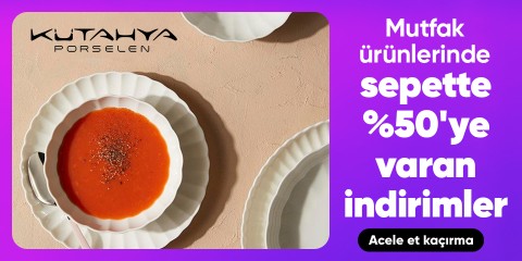 KütahyaSepette %50'ye varan indirimler