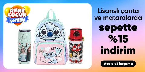Lisanslı Çanta Ve Mataralarda Sepette %15 İndirim
