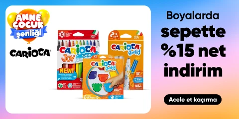Carioca Boyalarda Sepette %15 İndirim