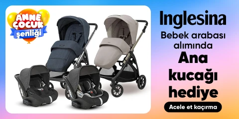 Inglesina Bebek Arabası Alımında Ana Kucağı Hediye !