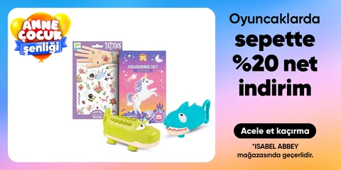 ISABEL ABBEY Mağazasında Oyuncaklarda Sepette Net %20 İndirim