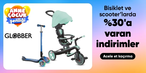 Globber Bisiklet ve Scooterlarda %30'a varan İndirim