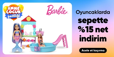 Seçili Barbie Markalı Oyuncaklarda Sepette Net %15 İndirim