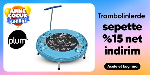 Plum Markalı Trambolinlerde Sepette Net %15 İndirim