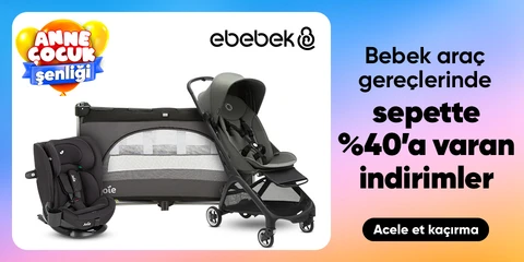 ebebek mağazasında Sepette %40'a Varan İndirimler