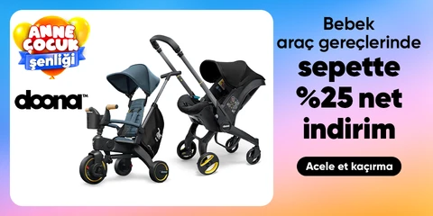  Doona Bebek Araç Gereçlerinde Sepette %25 İndirim