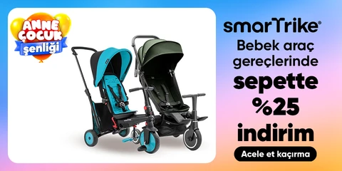 Smartrike Bebek Araç Gereçlerinde Sepette %25 İndirim